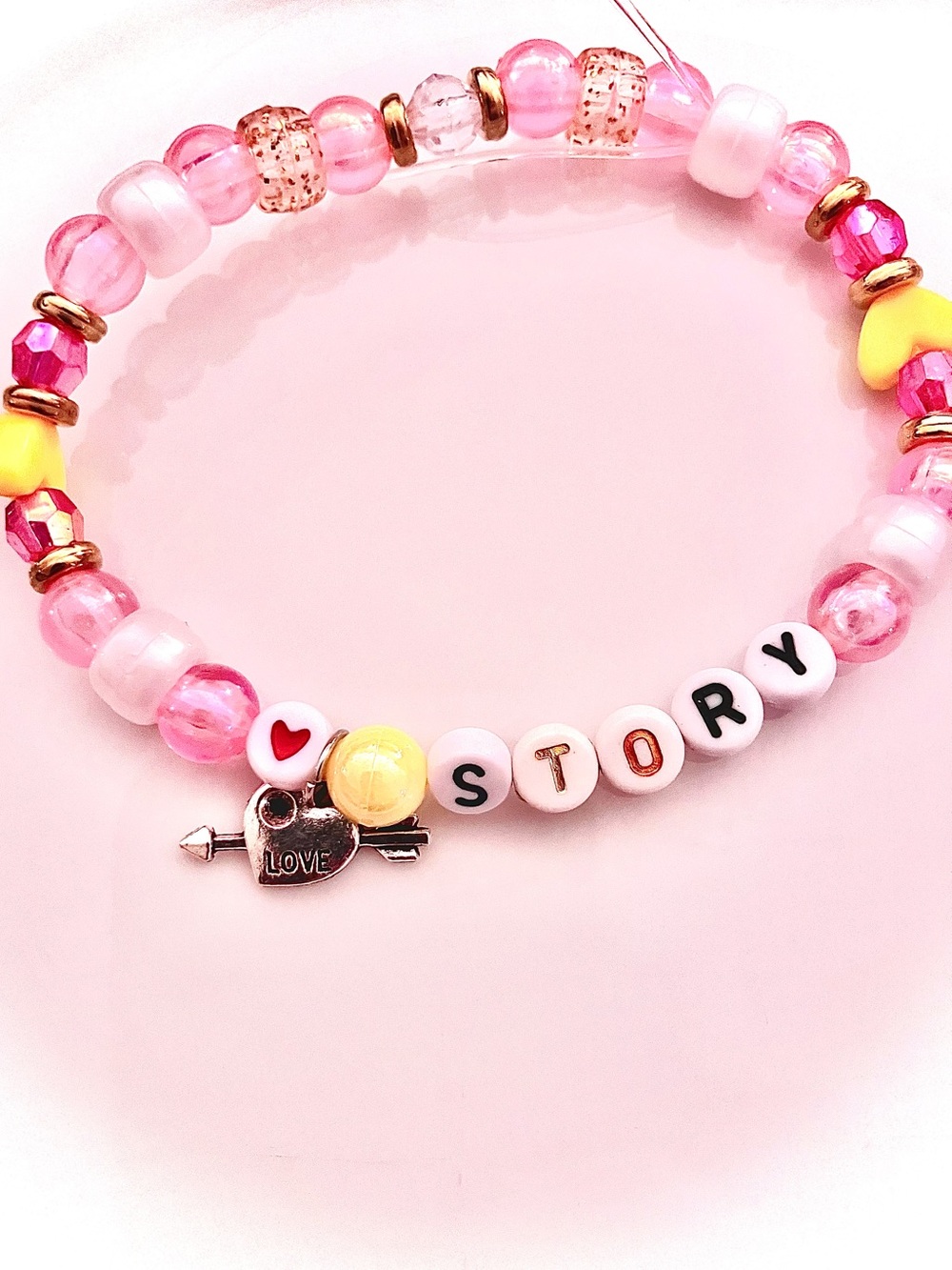 BUY1GET1FREE Love Story
 Fearless inspired bracelet